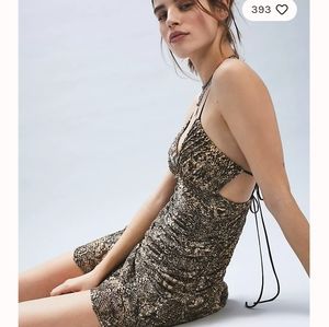 New $168 Sierra Lace Mini Dress by Free People